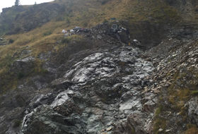 Travaux d'accès difficiles pelle araignée