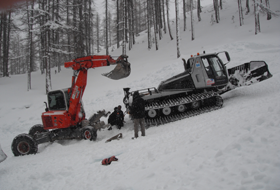 Travaux d'accès difficiles pelle araignée