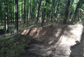 vtt en été en station